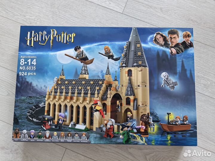 Конструктор Гарри Поттер большой зал Хогвартс 6035