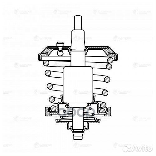 Термостат для а/м VW Passat B6 (05) /Skoda Octavia