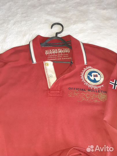 Поло с длинным рукавом napapijri