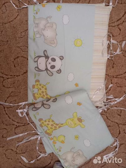 Бортики в кроватку