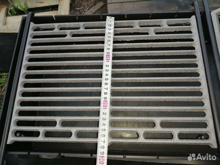 Решётка-гриль, чугунная решётка в Тюмени