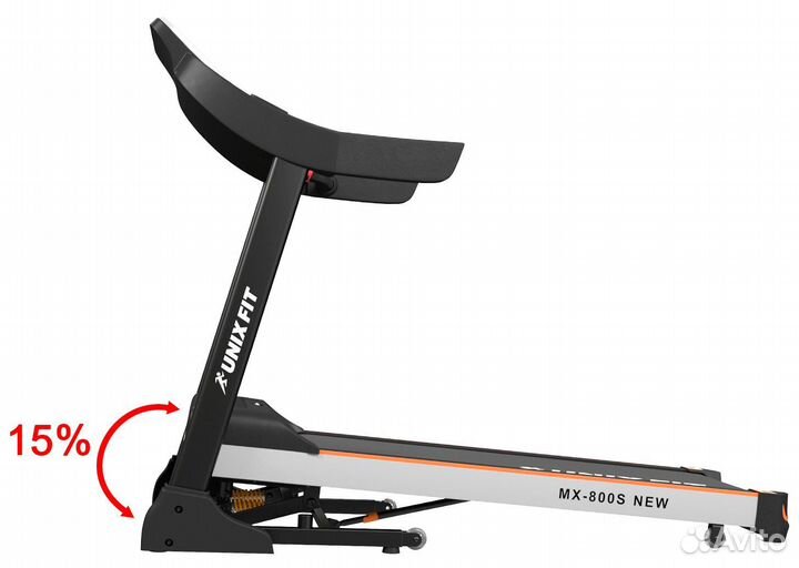 Беговая дорожка unixfit MX-800S