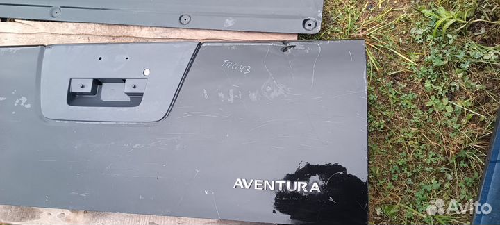 Борт откидной nissan navara d40 в сборе