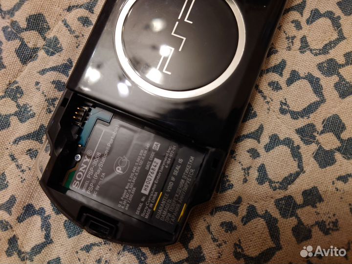 PSP без аккумулятора