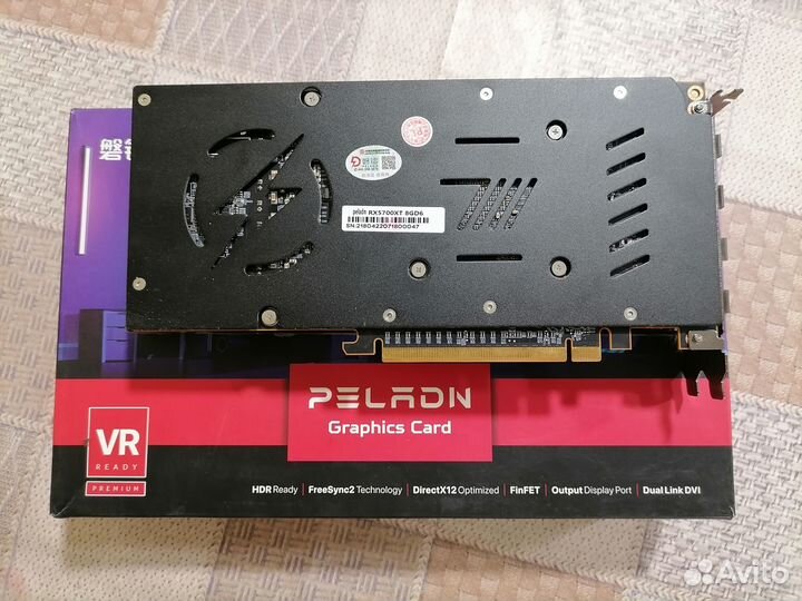 Видеокарта AMD Radeon Rx5700XT Peladn 8gb