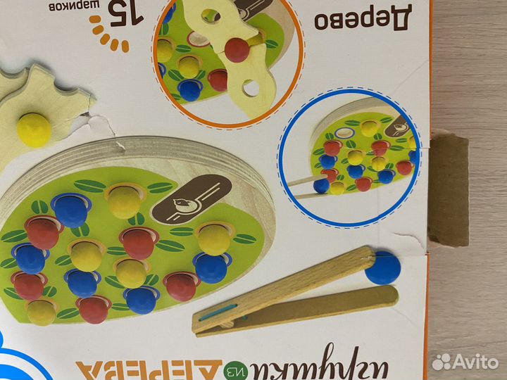 Деревянные игрушки монтессори