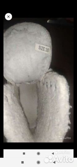 Коньки для девочки, р.30