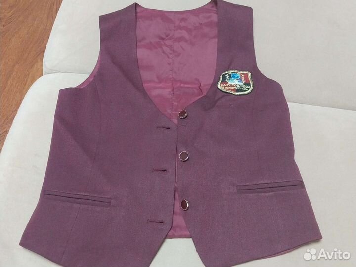 Жилетка школьная №34
