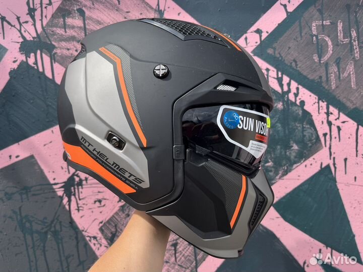 Мотошлем MT стритфайтер Испания новые