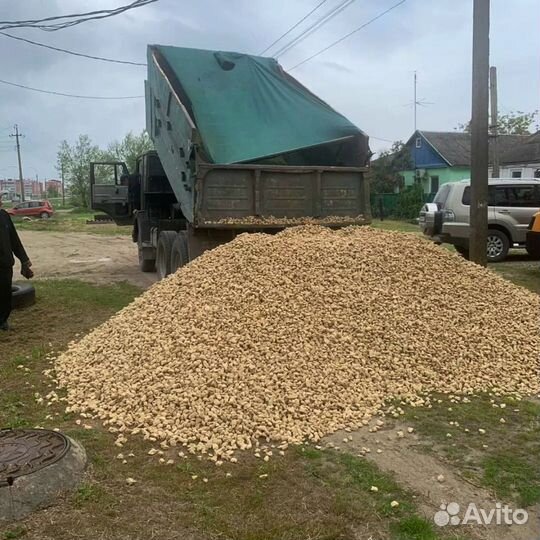 Щебень гравийный с доставкой