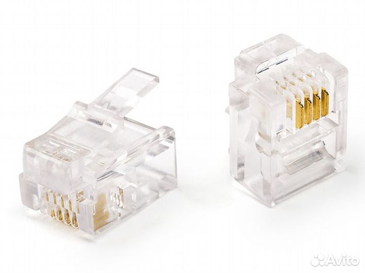 RJ45, RJ12, коннектор телекоммуникационный