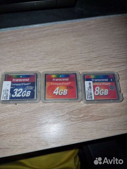 Transcend 400x 32gb compact flash карта