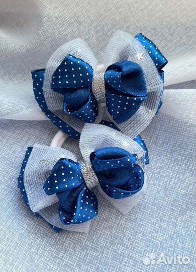 Бантики ручной работы для волос