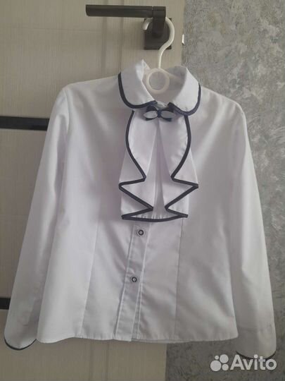 Блузки, рубашки, кофточки р.122-128