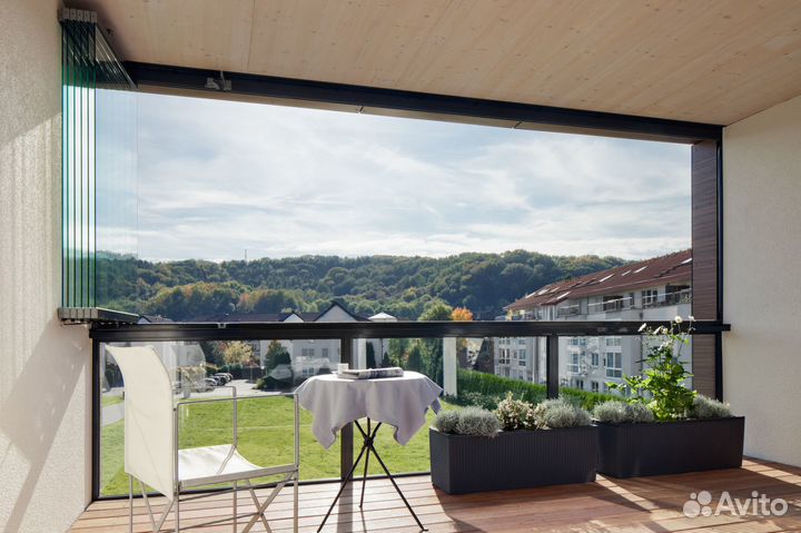 Панорамное остекление книжка