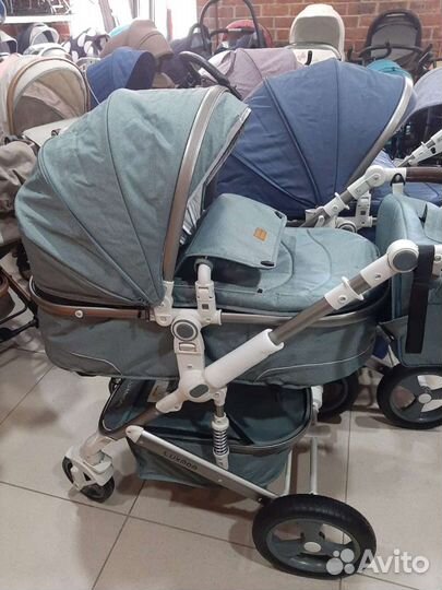 Коляска 2 в 1 новая для новорождённых