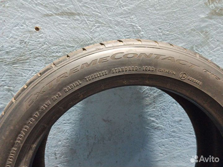 Continental ExtremeContact DWS 225/45 R17 91W