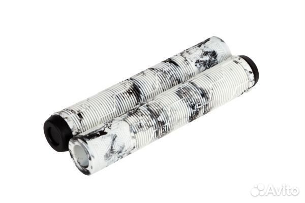 Грипсы STG Gravity, 165 мм, белый с черным