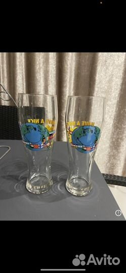 Бокалы для пива 2000 год Миллениум