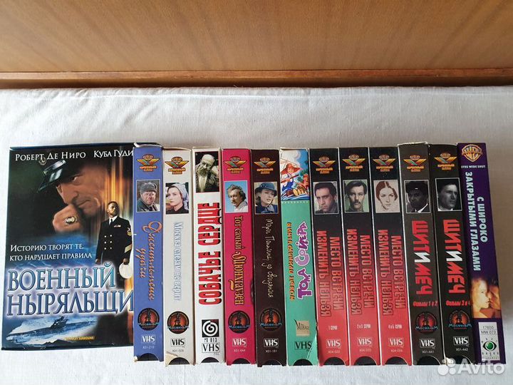 Лицензионные видеокассеты в идеальном состоянии