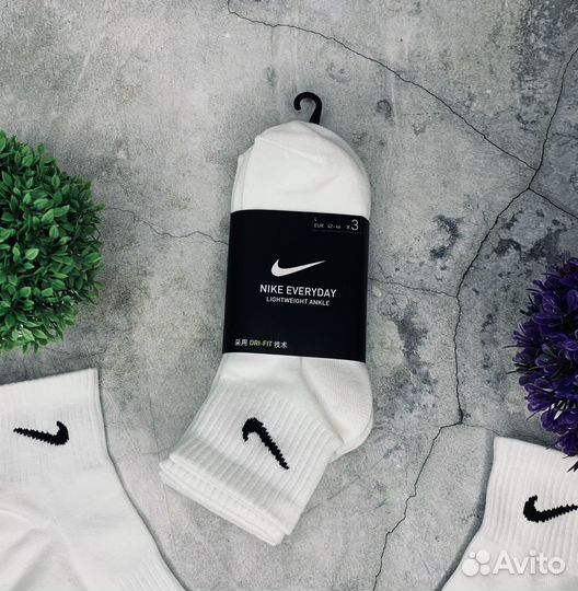 Носки Nike Ankle белые оригинал