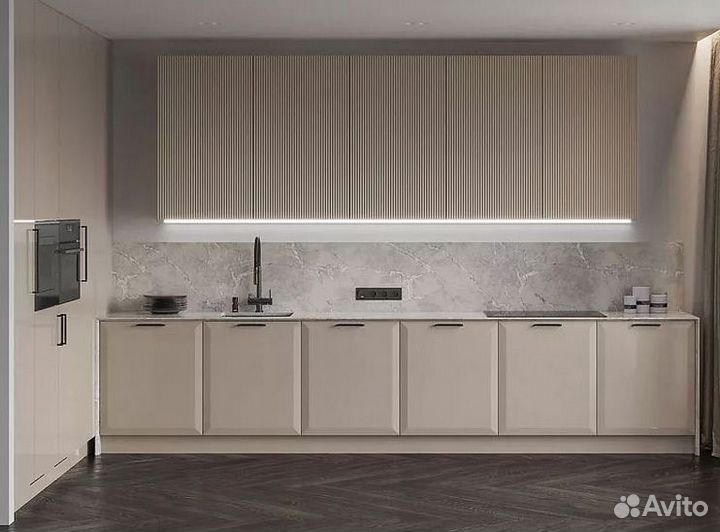 Кухня угловая под потолок