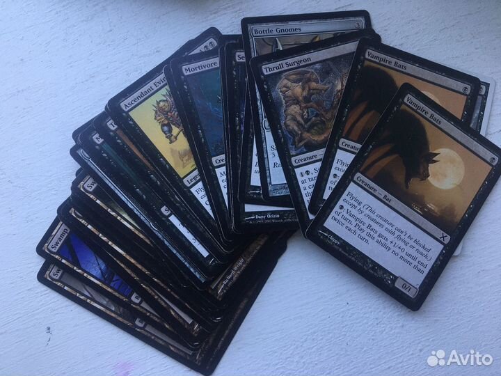 Колода Mtg 2007, разные карты