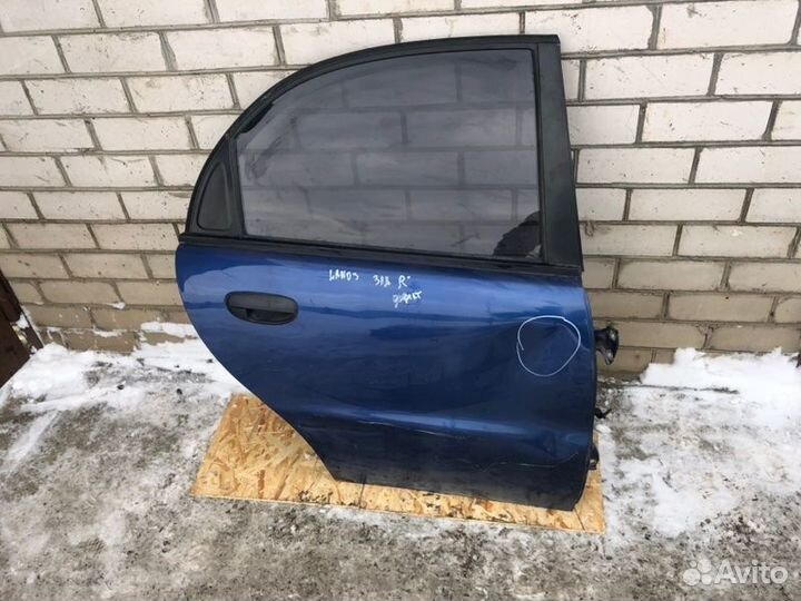 Дверь задняя правая Chevrolet Daewoo Lanos седан