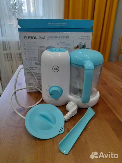 Пароварка блендер happy baby
