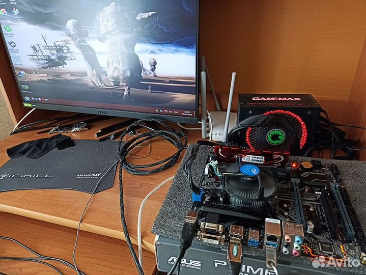 Комплект gigabyte B365M D3H RD, i3-8100, DDR4 8 Gb