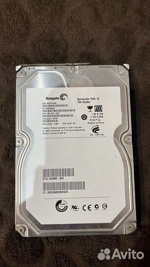Жесткий диск 750 гб