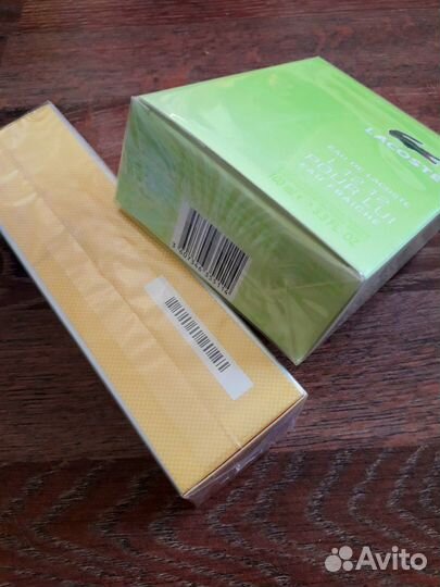 Набор духов lacoste мужской и женский по 100мл