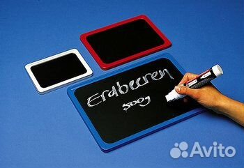 Доска для мела в рамке 100 х150 см