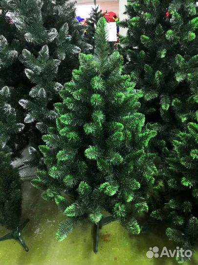 Елка Ель Искусственная 1.40м зеленые кончики