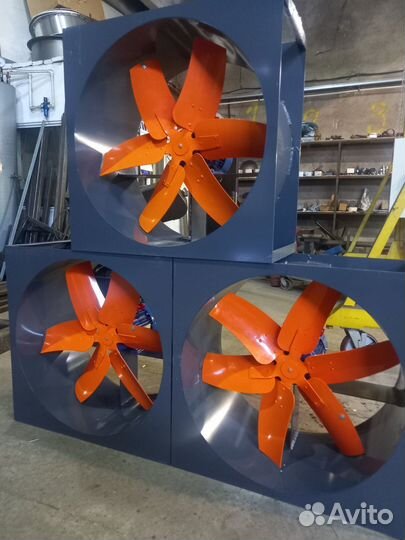 Сушильные камеры - осевые вентиляторы во №6