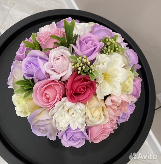 Букеты из мыльных цветов