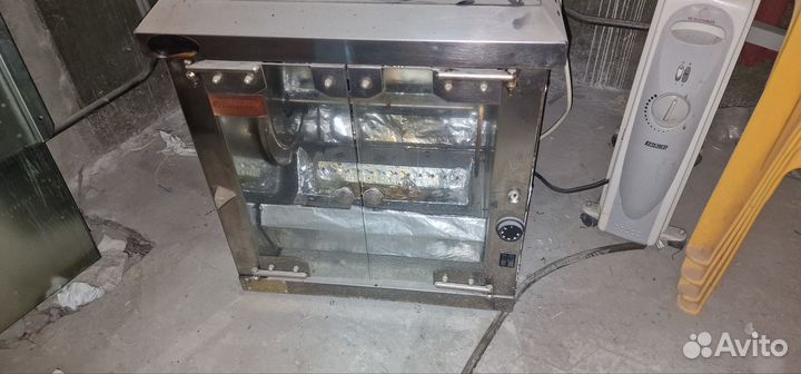 Аппарат для куры гриль бу