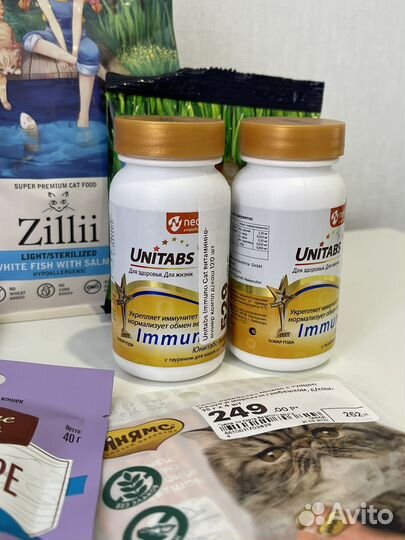 Лакомства для кошек