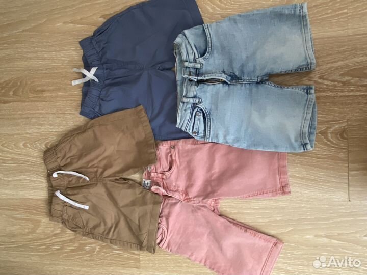 Шорты комплектом 110-116