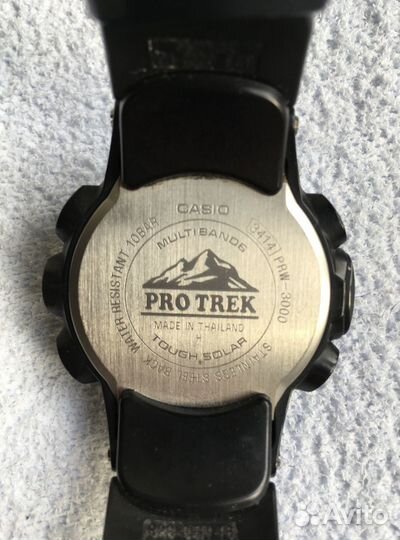 Часы casio pro trek prw-3000 1-A