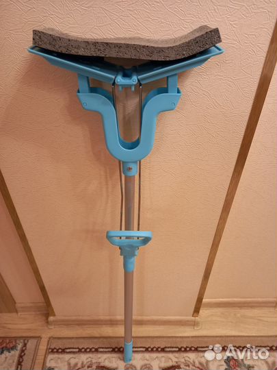 Швабра homeclub Mint с отжимом+сменная насадка