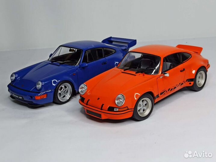 Porsche 911(964), 911 RSR 1:18 Solido 2шт