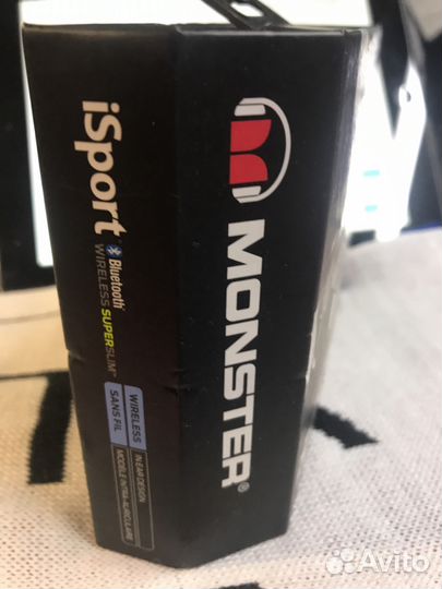 Наушники monster I sport super новые в упаковке