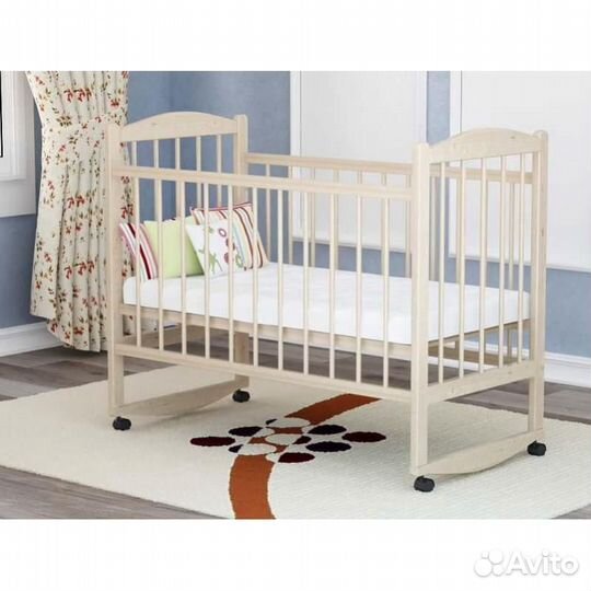 Кроватка Колибри с матрасом