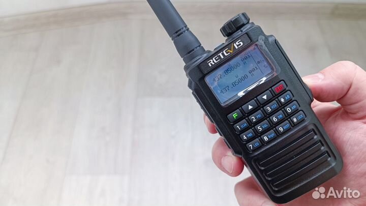 Рация двухдиапазонная Retevis RT87 + Кабель