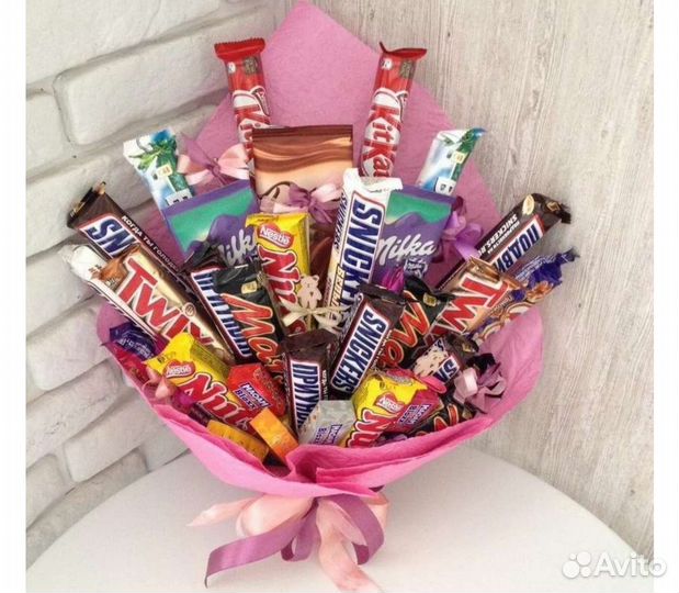 Сладкие букеты, съедобные подарки