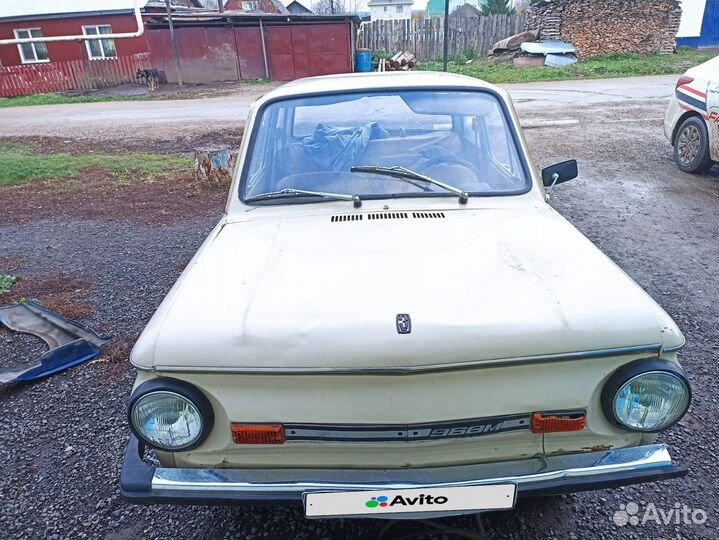 ЗАЗ 968 Запорожец 1.2 МТ, 1981, 38 000 км