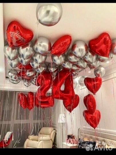 Воздушные шары с гелием доставка шаров 24/7