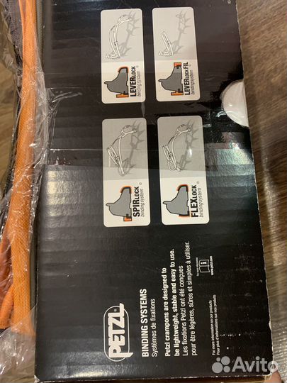 Кошки для альпинизма petzl Vasak flex