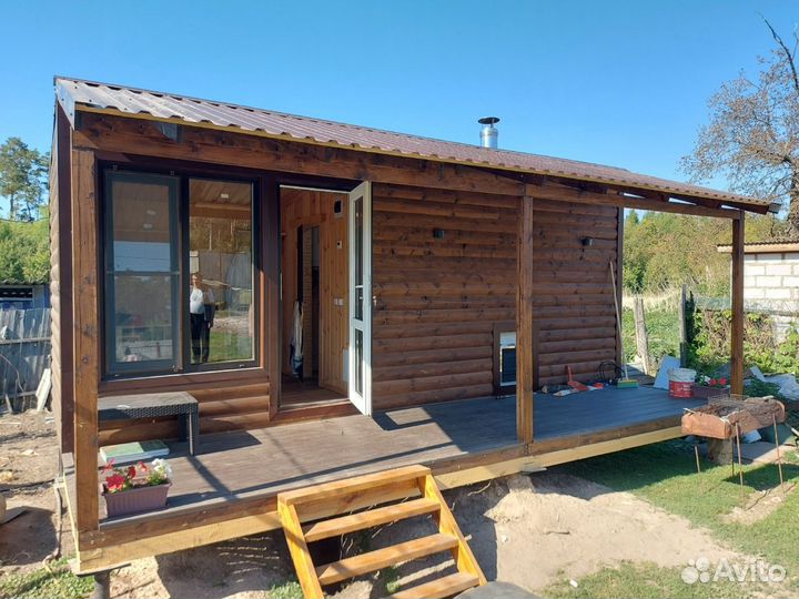 Баня под ключ каркасная